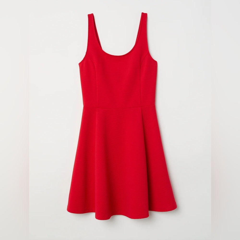 SLEEVELESS JERSEY DRESS